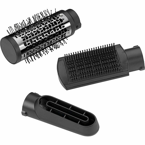 Фен-щетка Babyliss Xanadu, 1000Вт, 2 режима, холл. обдув, 2 насадки, серый