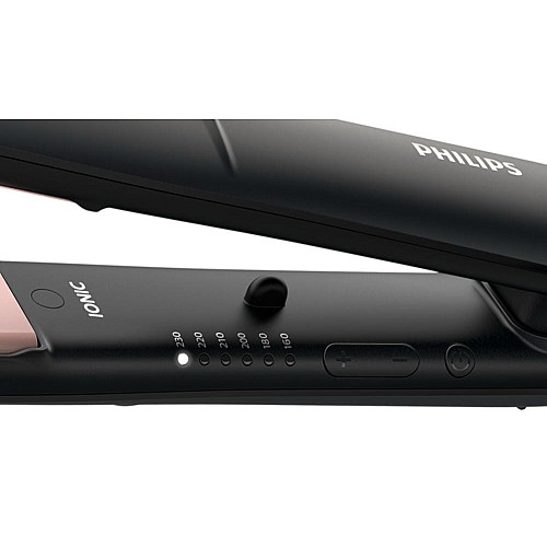 Выпрямитель Philips Series 3000, 1000Вт, темп. режимов-3, 160-230С, ионизация, керамика, черный