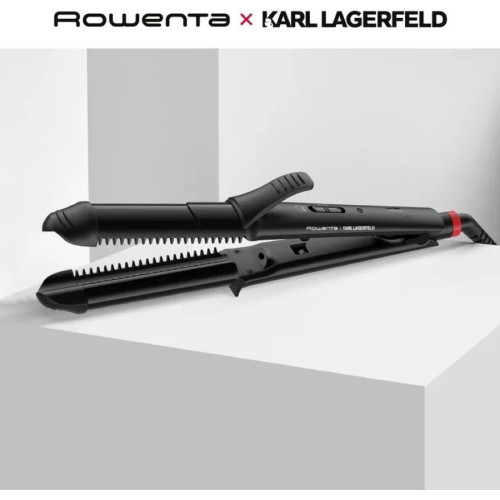 Мультистайлер Rowenta Karl Lagerfeld Fashion Stylist 3в1, >66Вт, >200С, 2 режими, кераміка, чорний