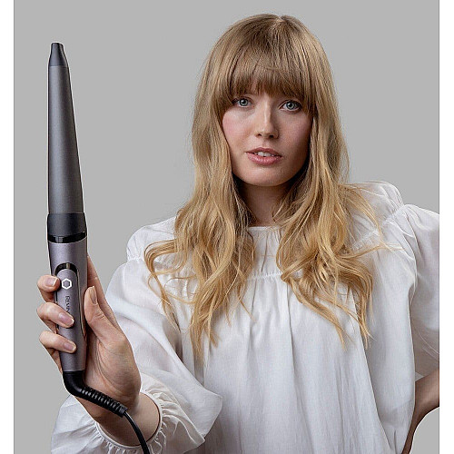 Плойка Remington ProLuxe, конусная, темп. режимов-9, D-19-32mm, 130-210С, керамика, серебристый