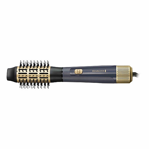Фен-щетка Remington Sapphire Luxe, 1000Вт, 2 режима, иониз-я, холл. обдув, керамика, сапфировый