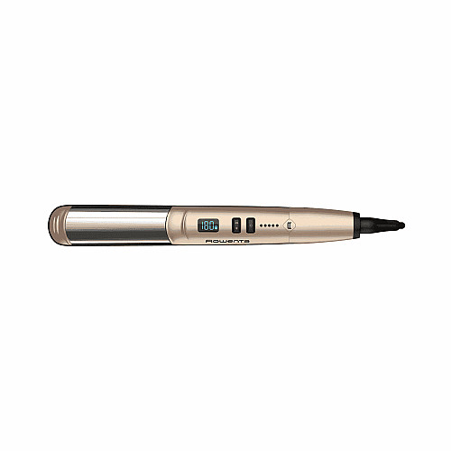 Выпрямитель Rowenta Glam & Shine 2в1, темп. режимов-8, 140-210С, дисплей, керамика, золотой