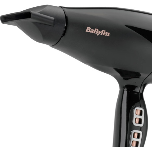 Фен Babyliss Air Power Pro, 2300Вт, 3 режими, дифузор, іоніз-я, хол. обдув, кераміка, чорний