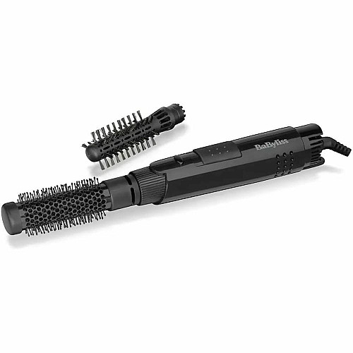 Фен-щетка Babyliss Shape Airsyler, 300Вт, 2 режима, холл. обдув, 2 насадки, черный