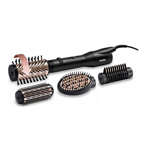 Фен-щетка Babyliss Big Hair Luxe, 650Вт, 2 режима, холл. обдув, керамика, черный