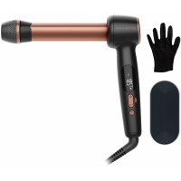 Стайлер Rowenta Twist Curl, автоматичний, темп.режимів-4, 150C–210С, кераміка, рукавика та термопідкладка, чорно-золотий