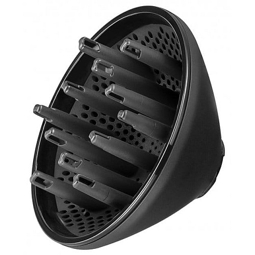 Фен Remington Supercare PRO 2200 AC motor, 2200Вт, 3 режима, диффузор, иониз-я, холл. обдув, черный