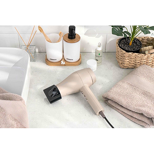 Фен ARDESTO Pearl Cream HD-Y700PERL, 1800-2000Вт, 2 скорости, 3 темп. режима, бежевый