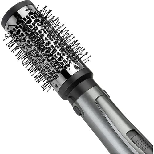 Фен-щетка Babyliss Xanadu, 1000Вт, 2 режима, холл. обдув, 2 насадки, серый