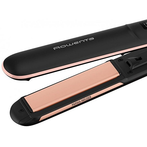 Випрямляч Rowenta Express Shine Papaya, >240Вт, темп.режимів-8, 140-210С, дисплей, кераміка, чорний