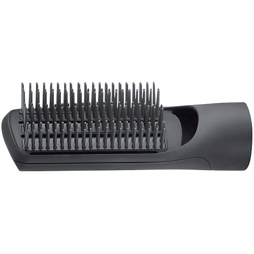 Фен-щетка Remington Curl & Straight Confidence, 800Вт, 2 режима, иониз-я, оборот., хол. обдув, кейс, керамика, серый