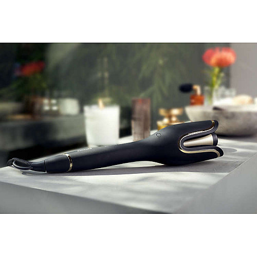 Стайлер Philips, 34Вт, темп.режим-3, D-25mm, скорости - 3, керамика, черный