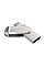 Накопичувач SanDisk  512GB USB 3.1 Type-A + Type-C Dual Drive Luxe Срібний