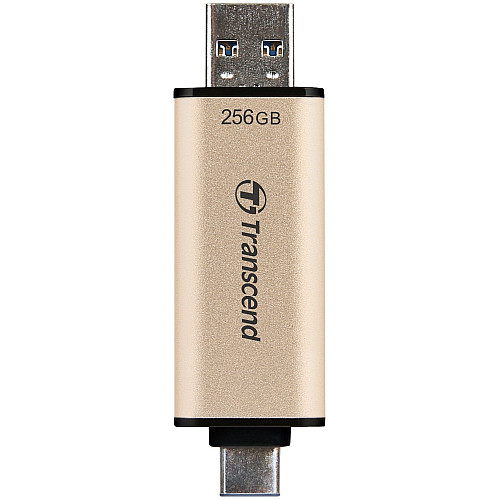 Накопитель Transcend 256GB USB 3.2 Type-A + Type-C JetFlash 930 R420/W400MB/s Черный