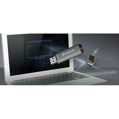 Накопитель Transcend 128GB USB 3.2 Type-A JetFlash 920 Black R420/W400MB/s Черный