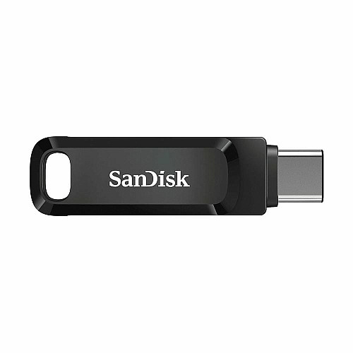Накопичувач SanDisk  128GB USB 3.1 Type-A + Type-C Ultra Dual Drive Go Чорний