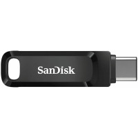 Накопичувач SanDisk  256GB USB 3.1 Type-A + Type-C Ultra Dual Drive Go Чорний
