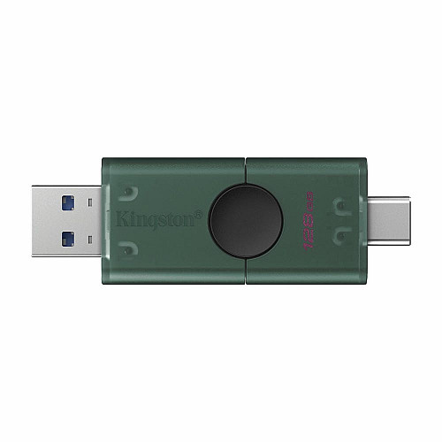 Накопитель Kingston 128GB USB 3.2 Type-A+Type-C DT DuoG2