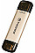 Накопитель Transcend 128GB USB 3.2 Type-A + Type-C JetFlash 930 R420/W400MB/s Черный