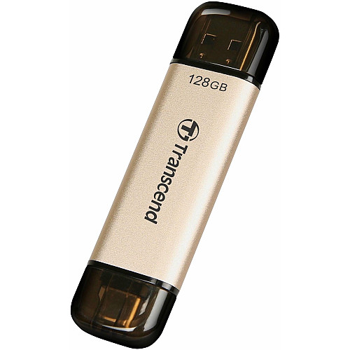 Накопитель Transcend 128GB USB 3.2 Type-A + Type-C JetFlash 930 R420/W400MB/s Черный