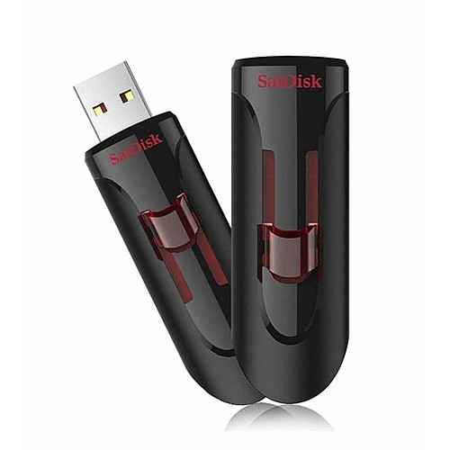 Накопитель SanDisk 32GB USB 3.0 Type-A Cruzer Glide Черный