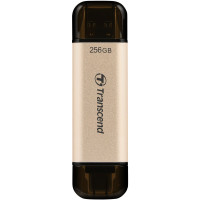 Накопичувач Transcend 256GB USB 3.2 Type-A + Type-C JetFlash 930 R420/W400MB/s Чорний