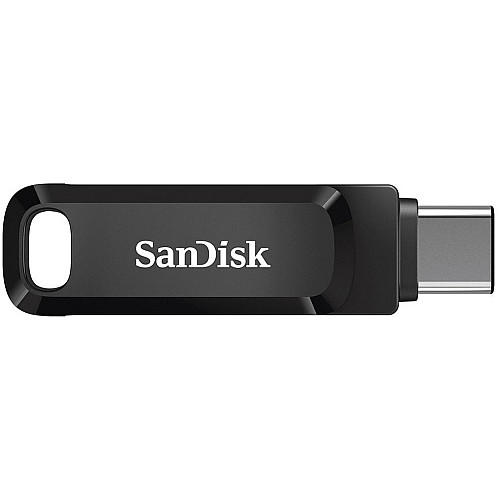 Накопичувач SanDisk  512GB USB 3.1 Type-A + Type-C Ultra Dual Drive Go Чорний
