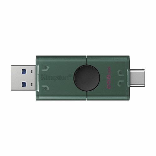 Накопитель Kingston 256GB USB 3.2 Type-A+Type-C DT DuoG2