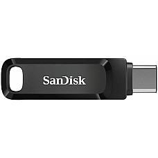 Накопичувач SanDisk   64GB USB 3.1 Type-A + Type-C Ultra Dual Drive Go Чорний