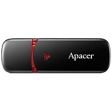 Накопичувач Apacer  64GB USB 2.0 Type-A AH333 Чорний
