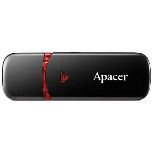 Накопичувач Apacer  64GB USB 2.0 Type-A AH333 Чорний