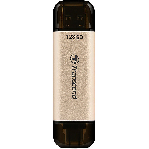 Накопитель Transcend 128GB USB 3.2 Type-A + Type-C JetFlash 930 R420/W400MB/s Черный