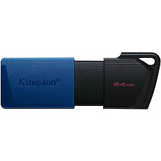 Накопичувач Kingston   64GB USB 3.2 Type-A Gen1 DT Exodia M