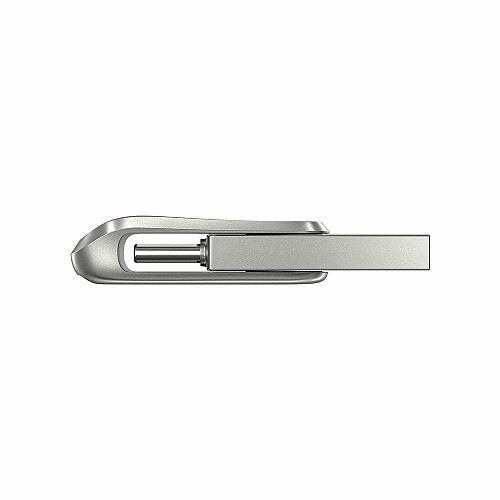 Накопитель SanDisk 256GB USB 3.1 Type-A + Type-C Dual Drive Luxe Серебряный