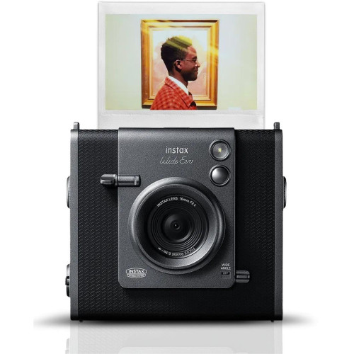 Фотокамера миттєвого друку Fujifilm Instax Wide Evo Black