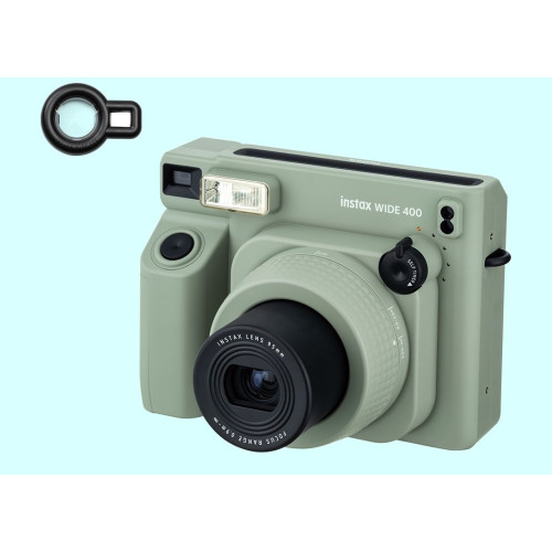 Фотокамера миттєвого друку Fujifilm Instax Wide 400 Pistachio Green