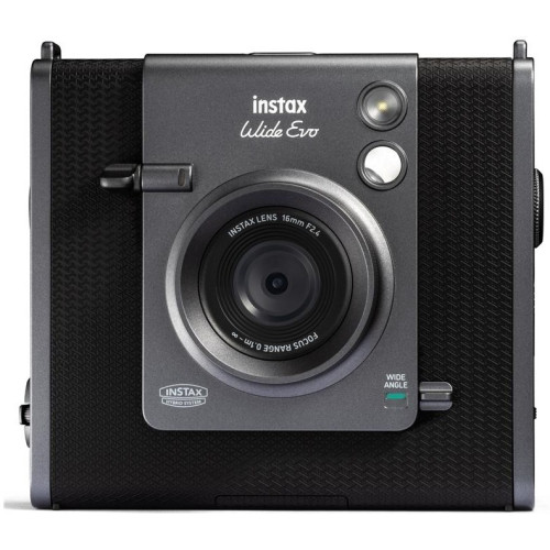 Фотокамера миттєвого друку Fujifilm Instax Wide Evo Black