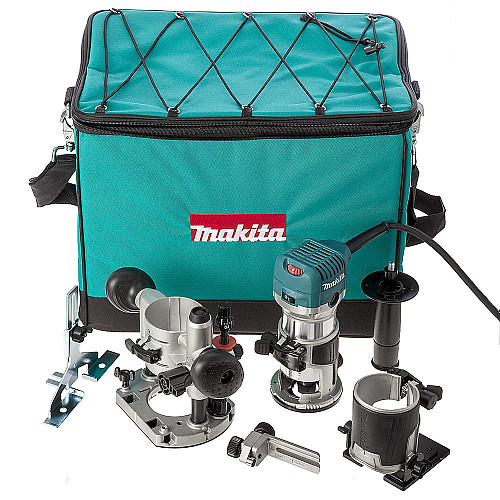 Фрезер Makita RT0702CX2 710ВТ цанга 6 и 8мм 10000-34000об/мин 1.8кг