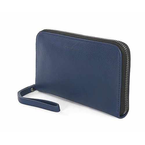 Гаманець Tucano Sicuro Premium Pochette, шкіра, синій