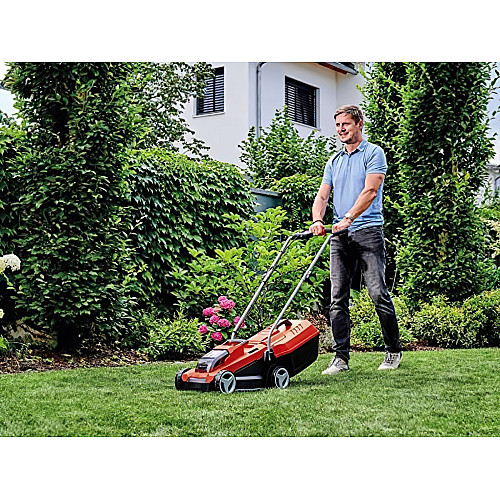 Газонокосарка акумуляторна Einhell PXC GE-CM 18/32 Li 18В 32см 25л 30-70мм 8.5кг без АКБ та ЗП