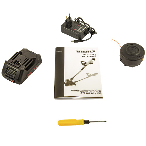Тример садовий акумуляторний Vitals AZT 1825-1n Kit 18В 30см 1х2А·год 2.15кг