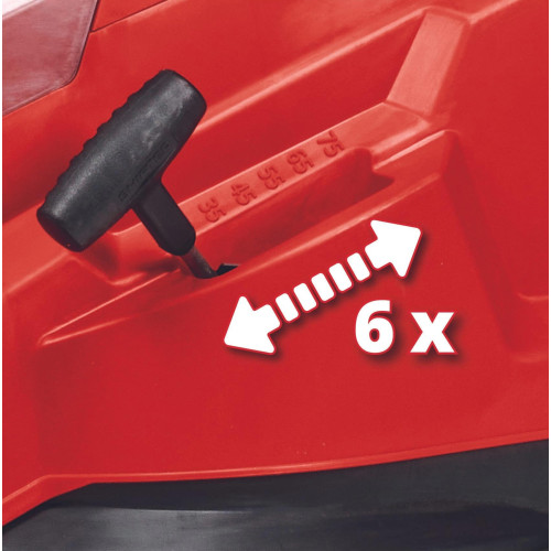 Газонокосарка акумуляторна Einhell Professional PXC GP-CM 36/41 Li 36В(18+18) 41см 50л 25-75мм 15.1кг без АКБ та ЗП