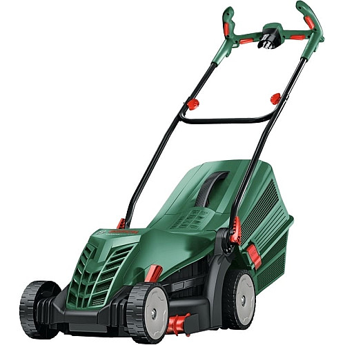 Газонокосилка сетевая Bosch UniversalRotak 34-405 1300Вт 34см 40л 27-50мм 11кг