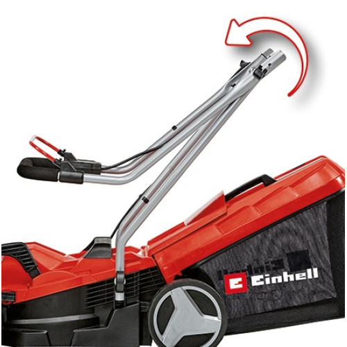 Газонокосарка акумуляторна Einhell GE-CM 18/33 Li- Solo 18В 33см 25-65мм 30л 10.1кг без АКБ та ЗП