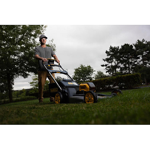 Газонокосарка акумуляторна DeWalt XR FLEXVOLT 54В 53см 67л 25-102мм 26кг без АКБ та ЗП