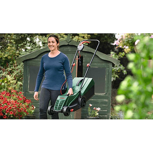 Газонокосилка сетевая Bosch EasyRotak 32-205 1200Вт 32см 31л 25-65мм 11.1кг