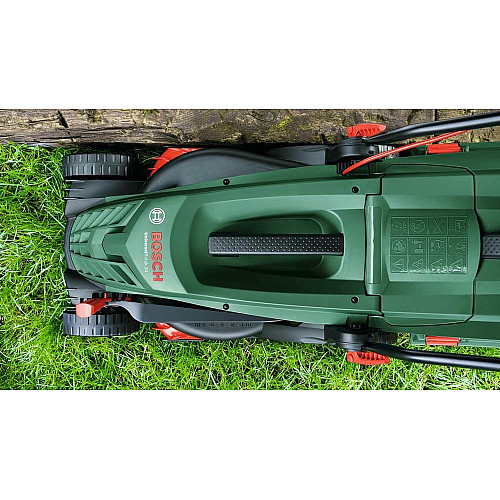 Газонокосилка сетевая Bosch UniversalRotak 34-405 1300Вт 34см 40л 27-50мм 11кг
