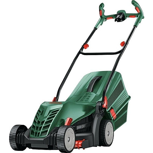 Газонокосилка сетевая Bosch UniversalRotak 37-555 1400Вт 37см 40л 27-50мм 15.5кг