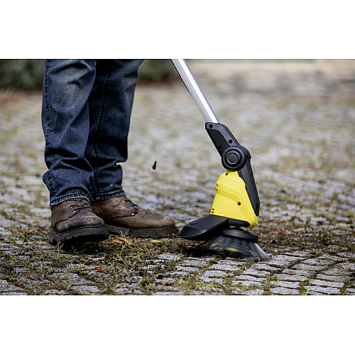 Тример садовий акумуляторний Karcher WRE 18-55 для видалення бур'янів 18В 2.85кг без АКБ та ЗП