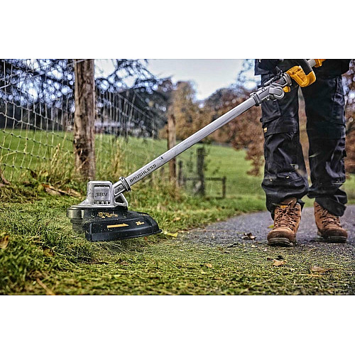 Триммер садовый аккумуляторный DeWalt 18В 36см леска 3.6кг без АКБ и ЗП